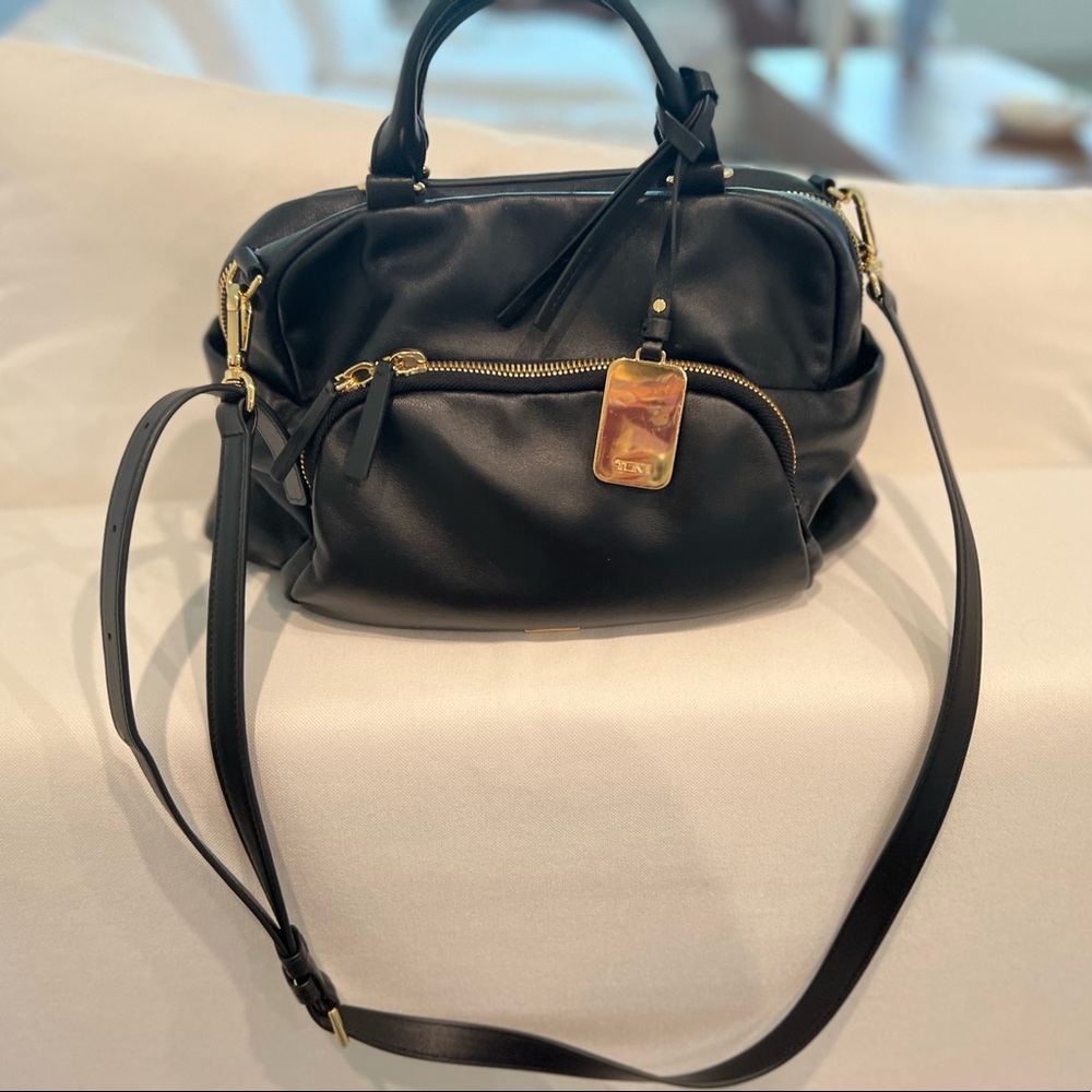 TUMI Lane Satchel Leather